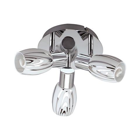 Светильник настенно-потолочный спот HOROZ ELECTRIC MANAVGAT-5 Хром