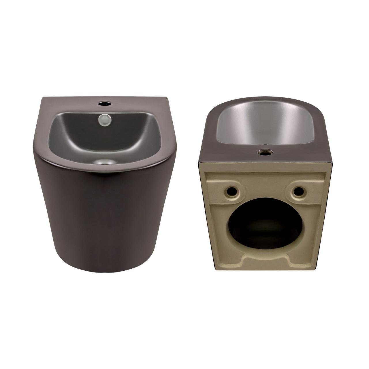 Комплект Qtap Scorpio 2в1 подвесной унитаз Ultra Quiet QT14332380AMB/биде подвесное QT1455053FMB Matt Black (2732970531) - фото 6 Комплект Qtap Scorpio 2в1 подвесной унитаз Ultra Quiet QT14332380AMB/биде подвесное QT1455053FMB Matt Black (2732970531) - фото 6