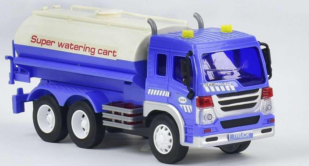 Водовоз WENYI инерционный свет/звук 1:16 Синий (WY 291 S)