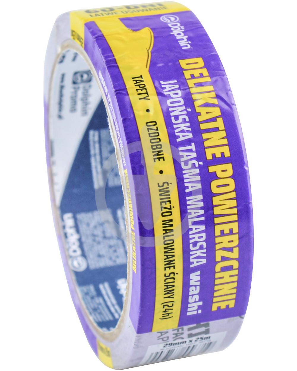 Лента малярная Dolphin WDT 6719 29 мм х 25 м Синий (18028511)