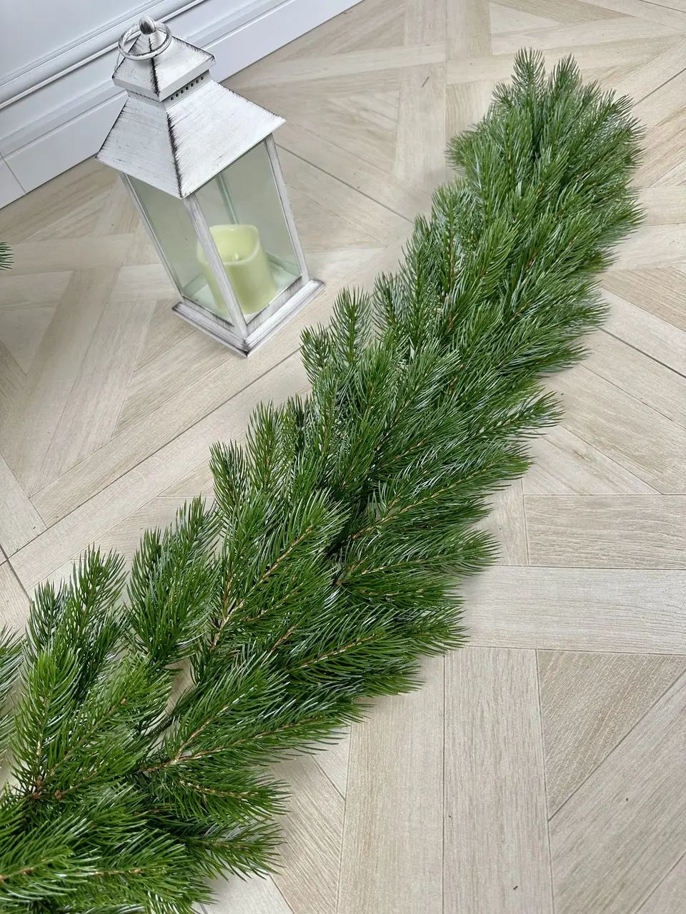 Гирлянда новогодняя литая HVOYA Pine 2 м Зеленый (823/200/GO)