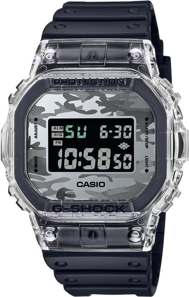 Наручные часы мужские Casio G-Shock DW-5600SKC-1 ударопрочные с водозащитой 200 м и подсветкой (3099589093)