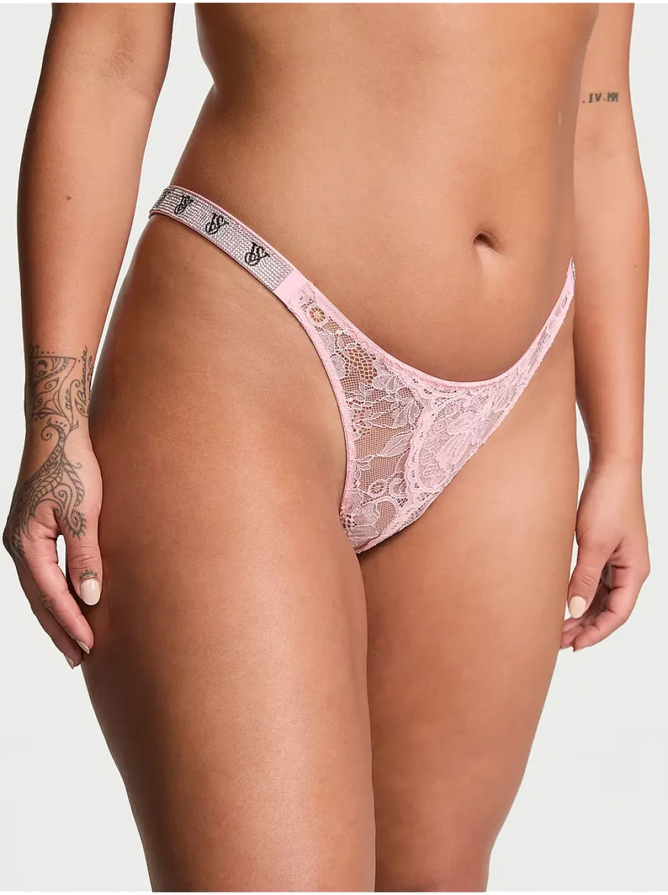 Трусики женские Victoria's Secret XS Розовый (154100516402)