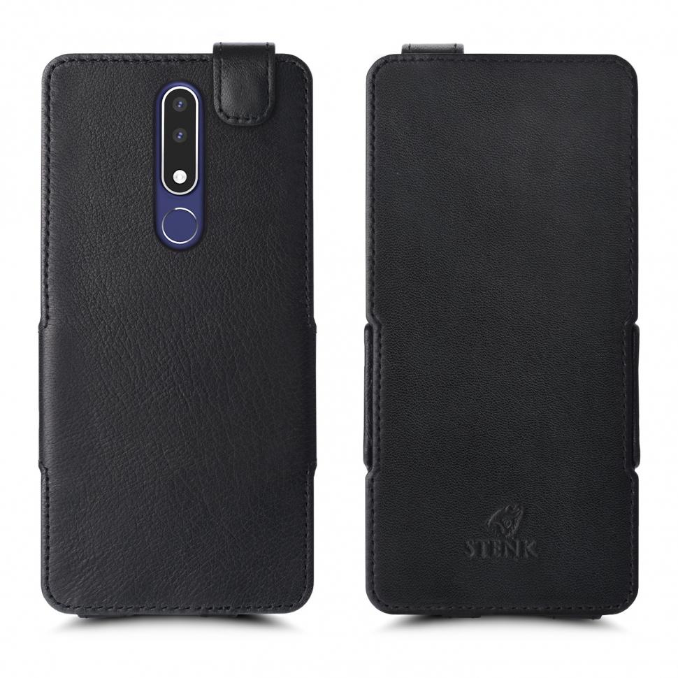 Чехол флип Stenk Prime для Nokia 3.1 Plus Черный (62599)