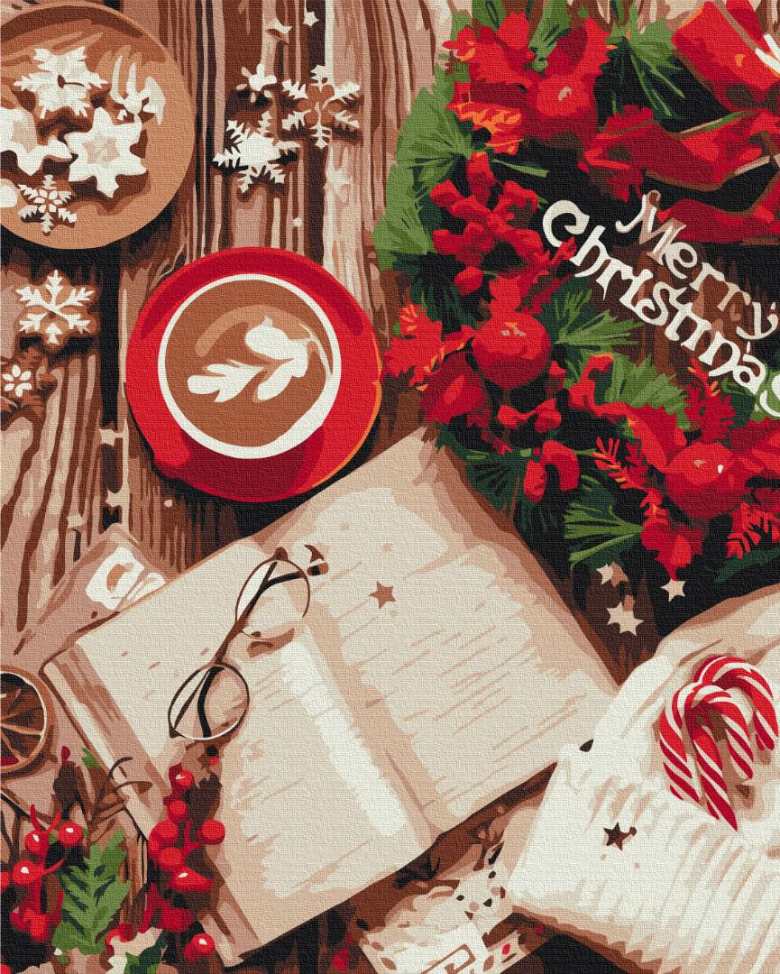 Картина за номерами Brushme Щасливого Різдва 48x60 см (BS51367L)