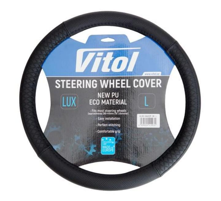 Чехол на руль VLOD-24UC29 BK L Черный