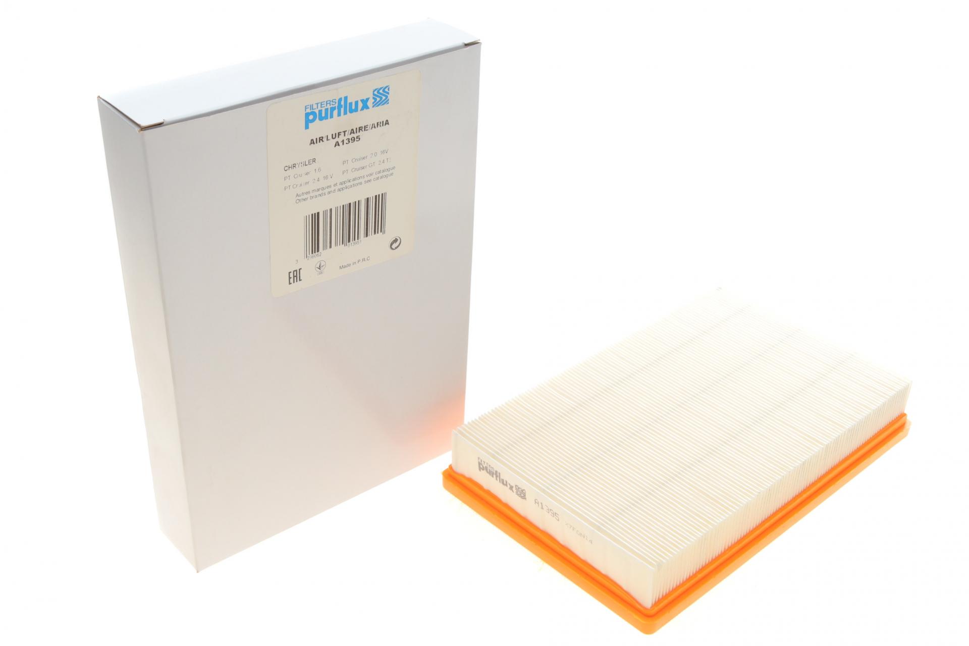 Фильтр воздушный PURFLUX для Chrysler PT Cruiser 1,6-2,4 00-10- (A1395)