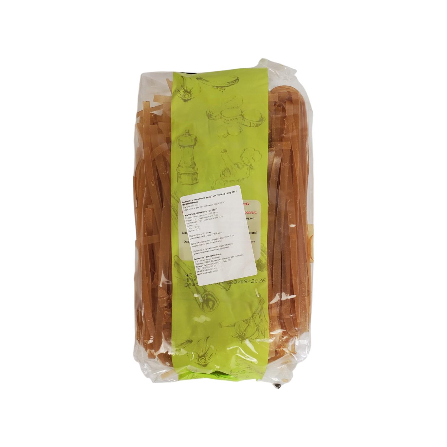 Красная рисовая лапша Bahn da do Hiep Long 400 г (AF151554) - фото 2 Красная рисовая лапша Bahn da do Hiep Long 400 г (AF151554) - фото 2