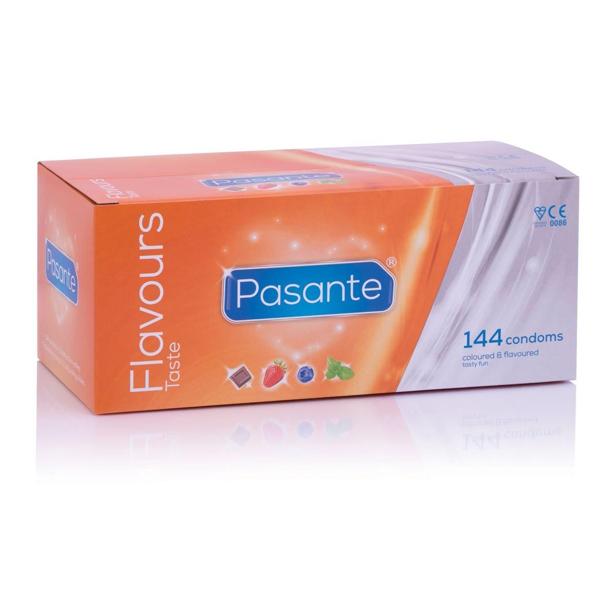 Презервативы оральные с разными вкусами Pasante Flavours Taste латексные 144 шт. (1070K) Презервативы оральные с разными вкусами Pasante Flavours Taste латексные 144 шт. (1070K)