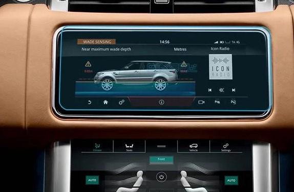 Защитное стекло Pixsel гибридное матовое на монитор Land Rover RANGE ROVER 11,7" 2018-2021