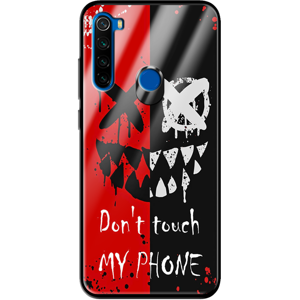 Чохол Boxface Xiaomi Redmi Note 8T Bad Smile Чорний силікон зі склом (38532-up2468-39410)