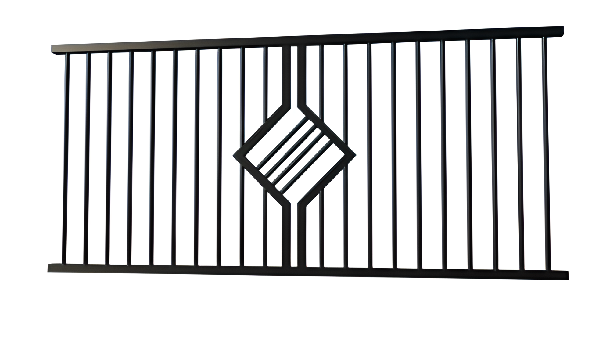 ᐉ Забор секционный металлический 1200х2000 мм порошковая покраска