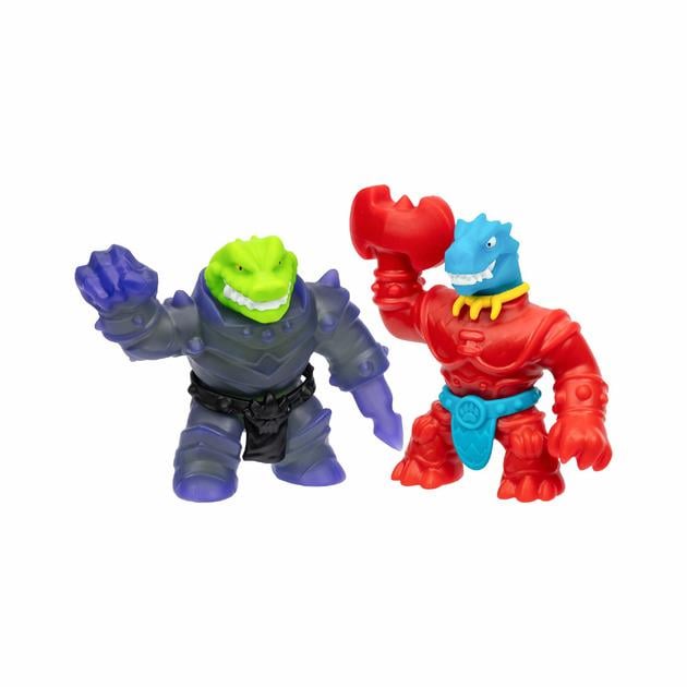 Фігурки GooJitZu що розтягуються Тайро-сокира та Рок Джо-залізний лицар (123990)