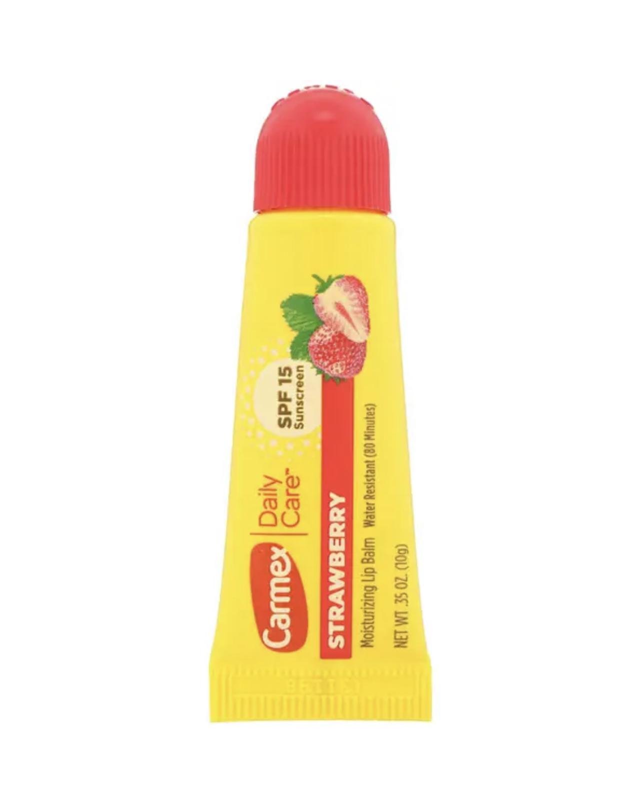 Бальзам для губ Carmex Daily Care Moisturizing Lip Balm Strawberry SPF 15 10 г