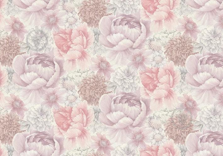 Обои Lanita виниловые на флизелиновой основе  ЭШТ Мая декор 3-1201 розово-сиреневый обои Скиф (1,06х10,05м.)