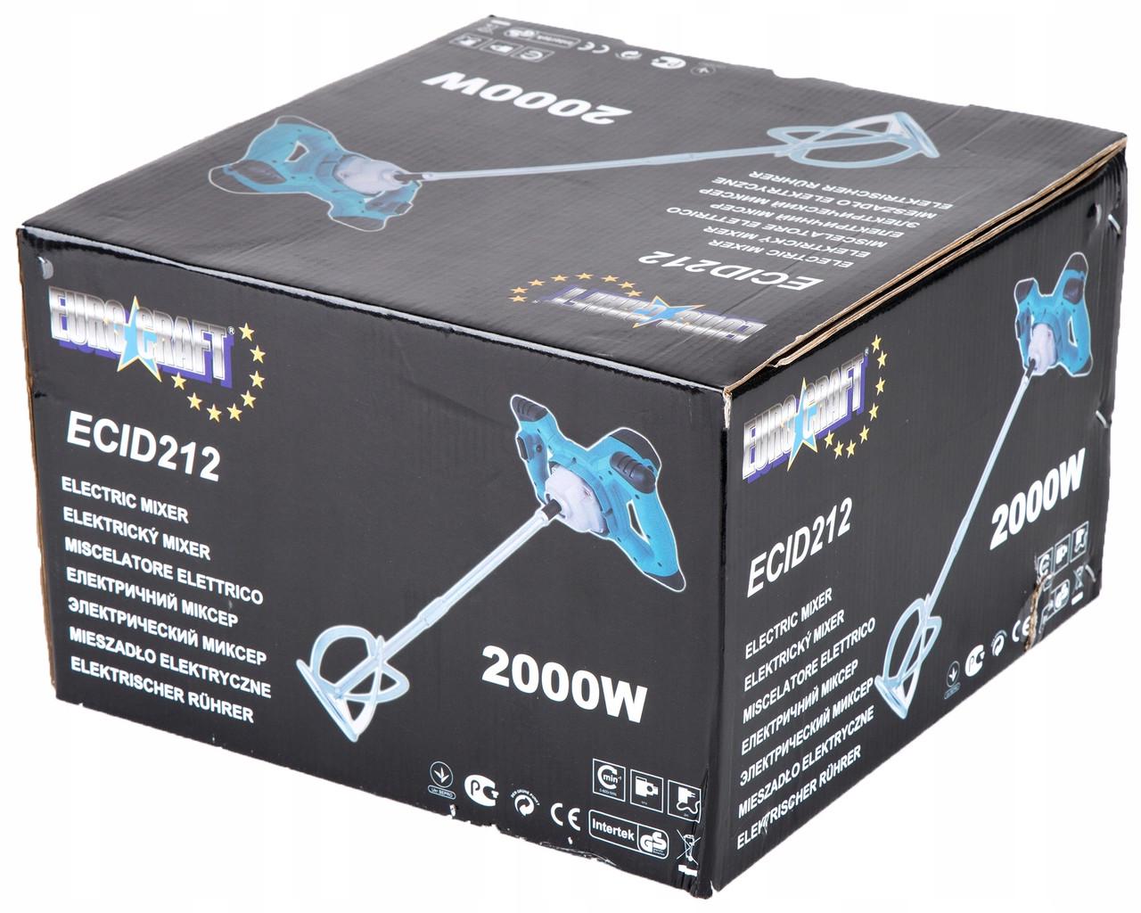 Миксер строительный Euro Craft ECID212 (2112) - фото 8 Миксер строительный Euro Craft ECID212 (2112) - фото 8