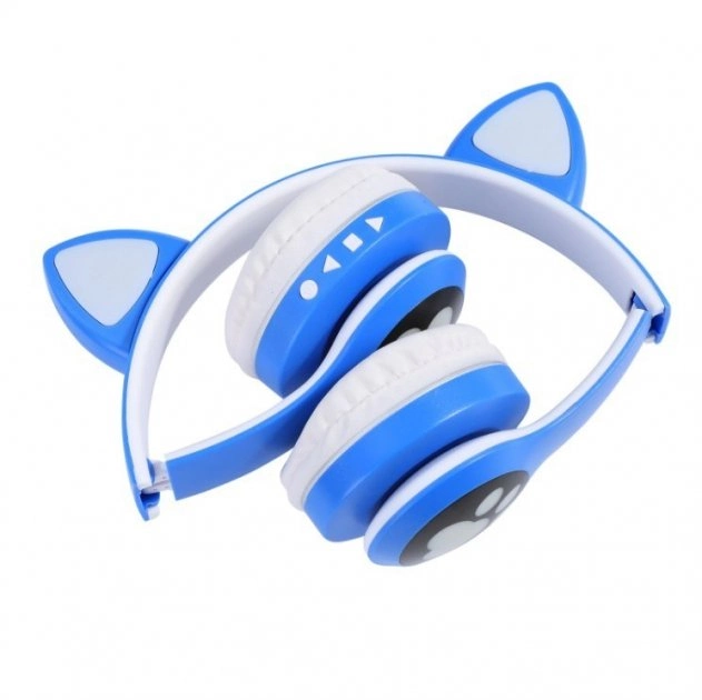 Беспроводные наушники с ушками и подсветкой Bluetooth CAT EAR VZV-23M (MS-12465) - фото 4