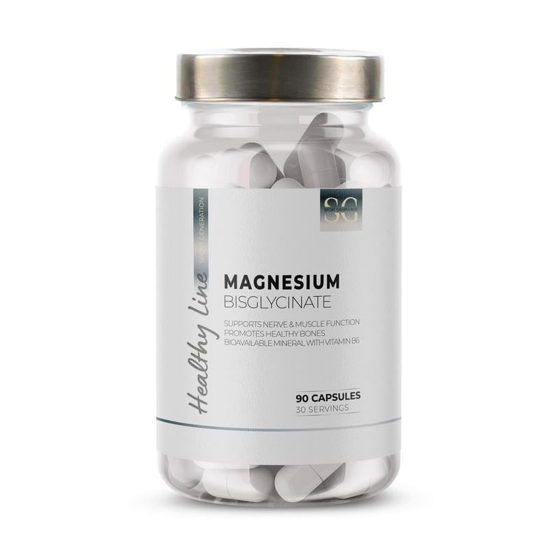 Магний бисглицинат с витамином B6 Sport Generation Magnesium Bisglycinate 90 капс.