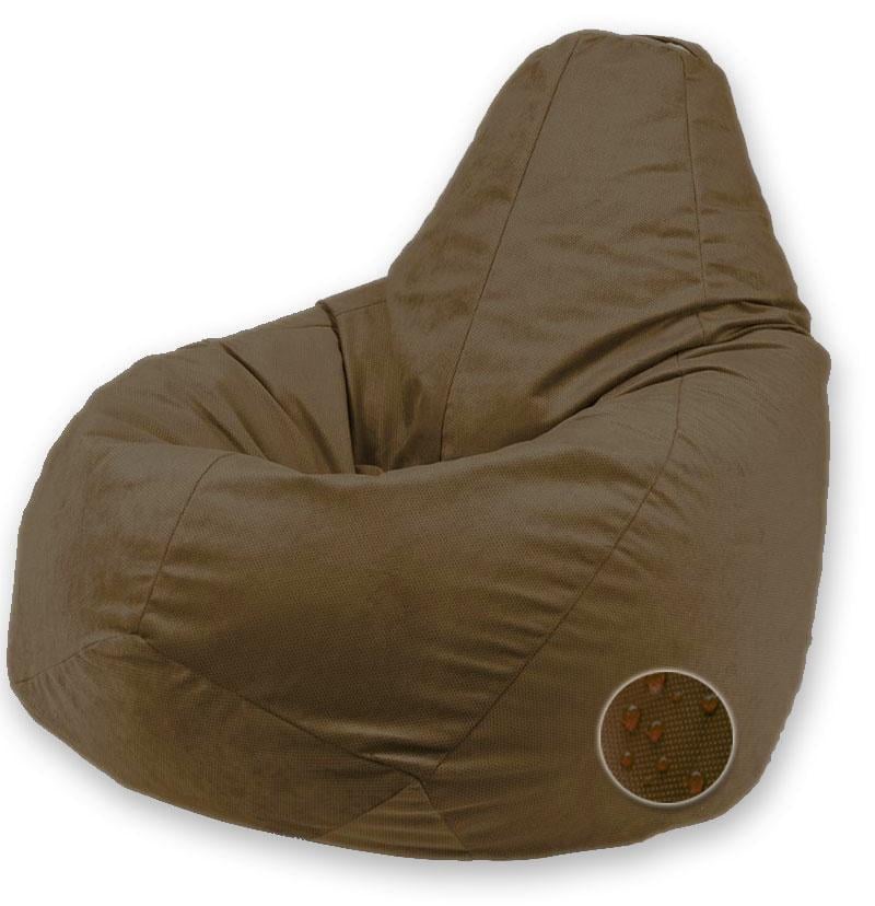 Бескаркасное кресло-мешок Mr.Bean Груша Gigant Коричневый (2252777270)