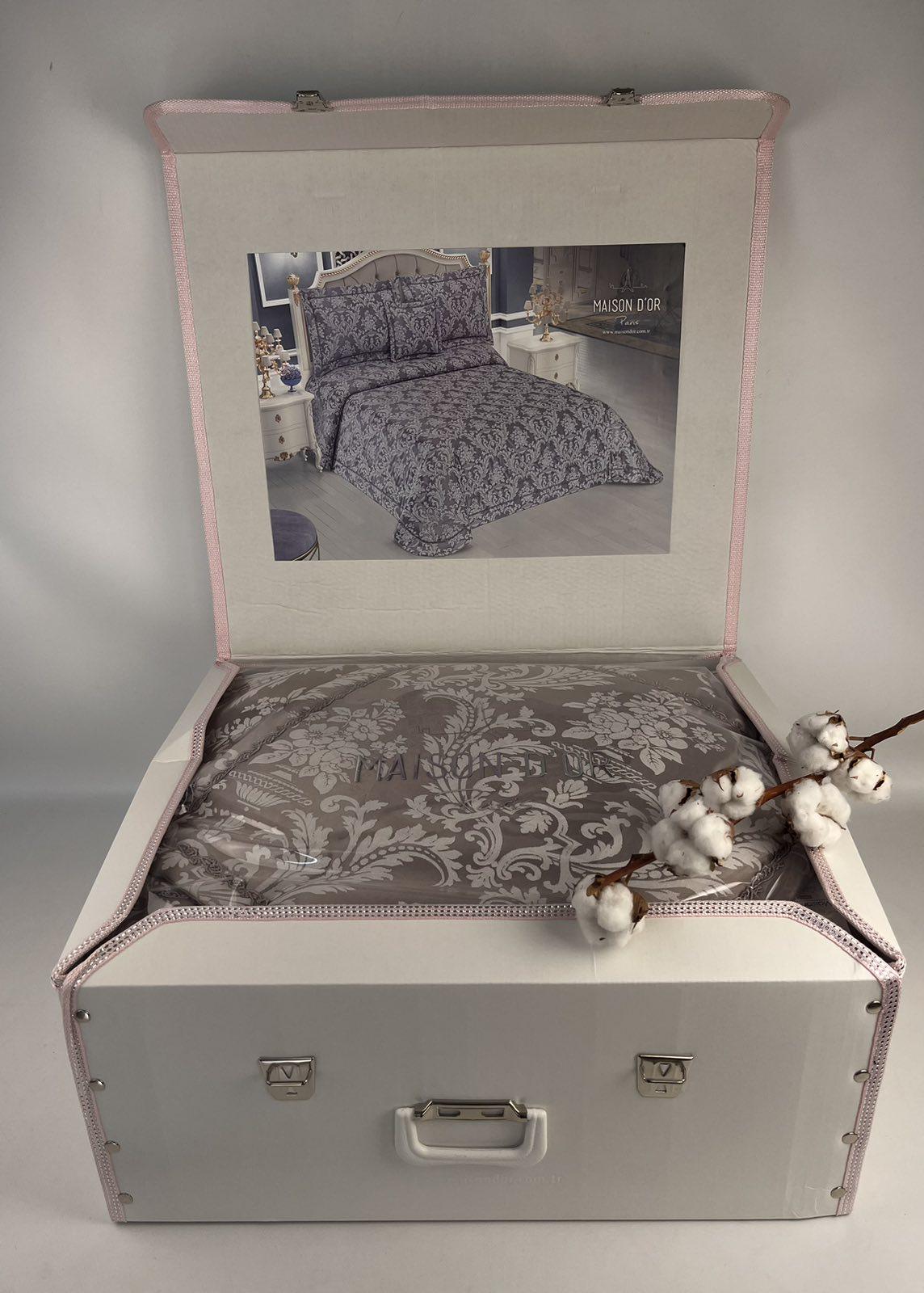 Покрывало Maison D'or Audree 250x260 см Murdum (CN36613) - фото 2 Покрывало Maison D'or Audree 250x260 см Murdum (CN36613) - фото 2