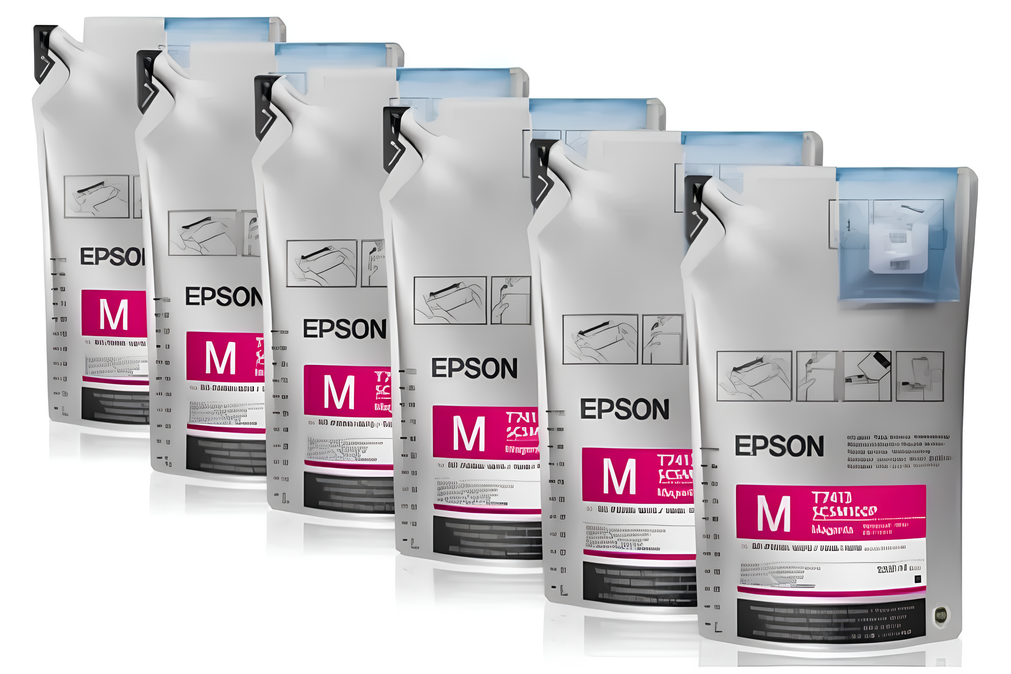 Чернила EPSON для SC-B6000/B7000 1000 мл 6 упаковок Magenta (C13T773340)