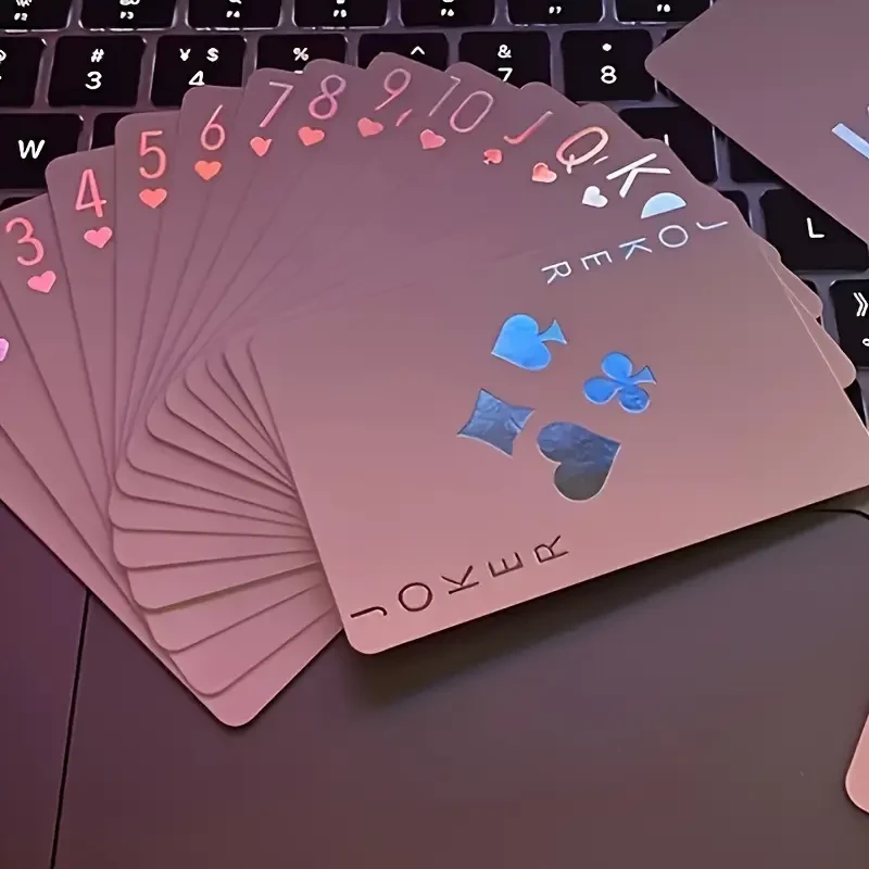 Карты игральные Joy с хамелеоном 54 шт. Серый - фото 2 Карты игральные Joy с хамелеоном 54 шт. Серый - фото 2