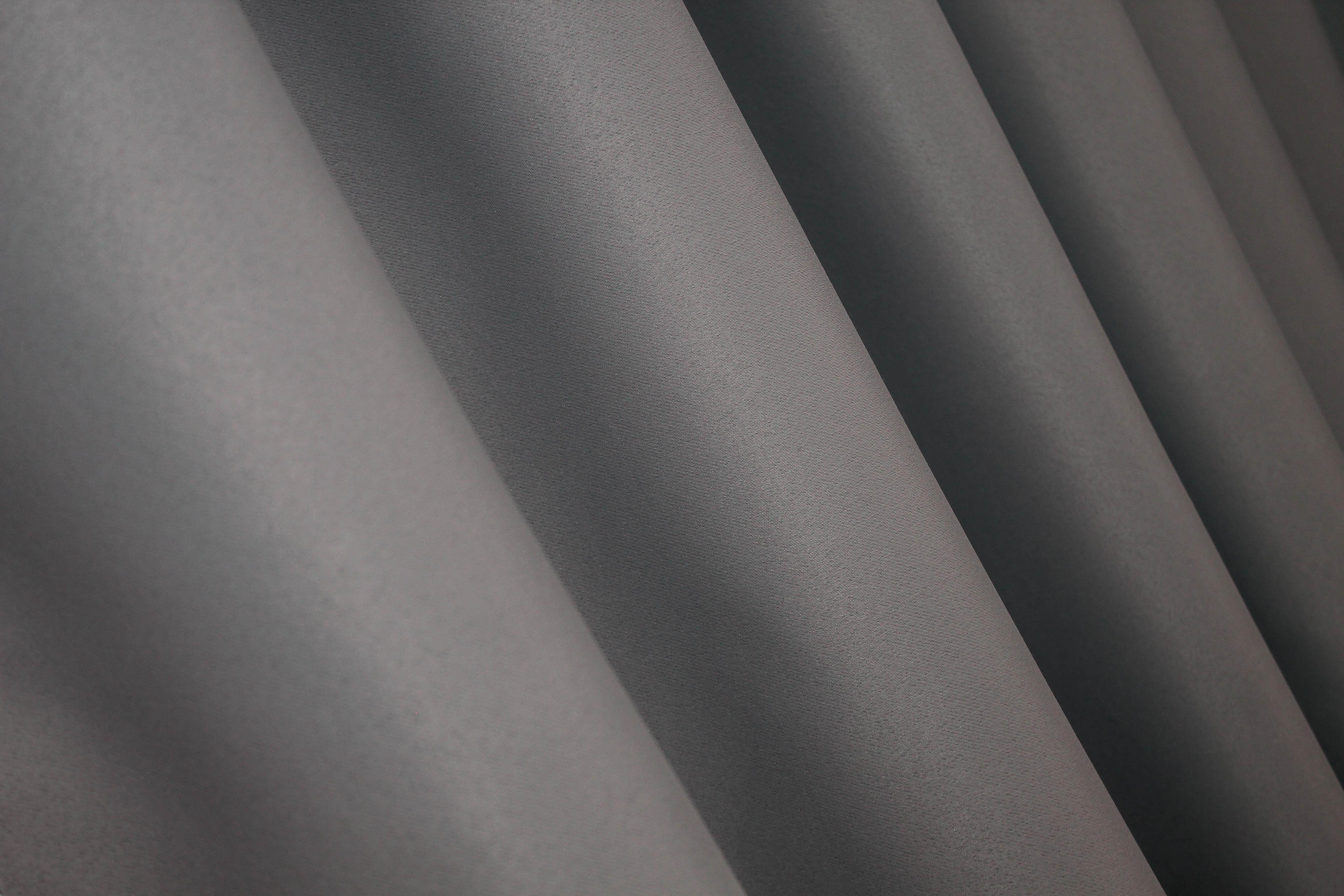 Комплект штор VR-Textil Fusion Dimout № 832ш 100х270 см 2 шт. Сірий (31-237) - фото 8 Комплект штор VR-Textil Fusion Dimout № 832ш 100х270 см 2 шт. Сірий (31-237) - фото 8