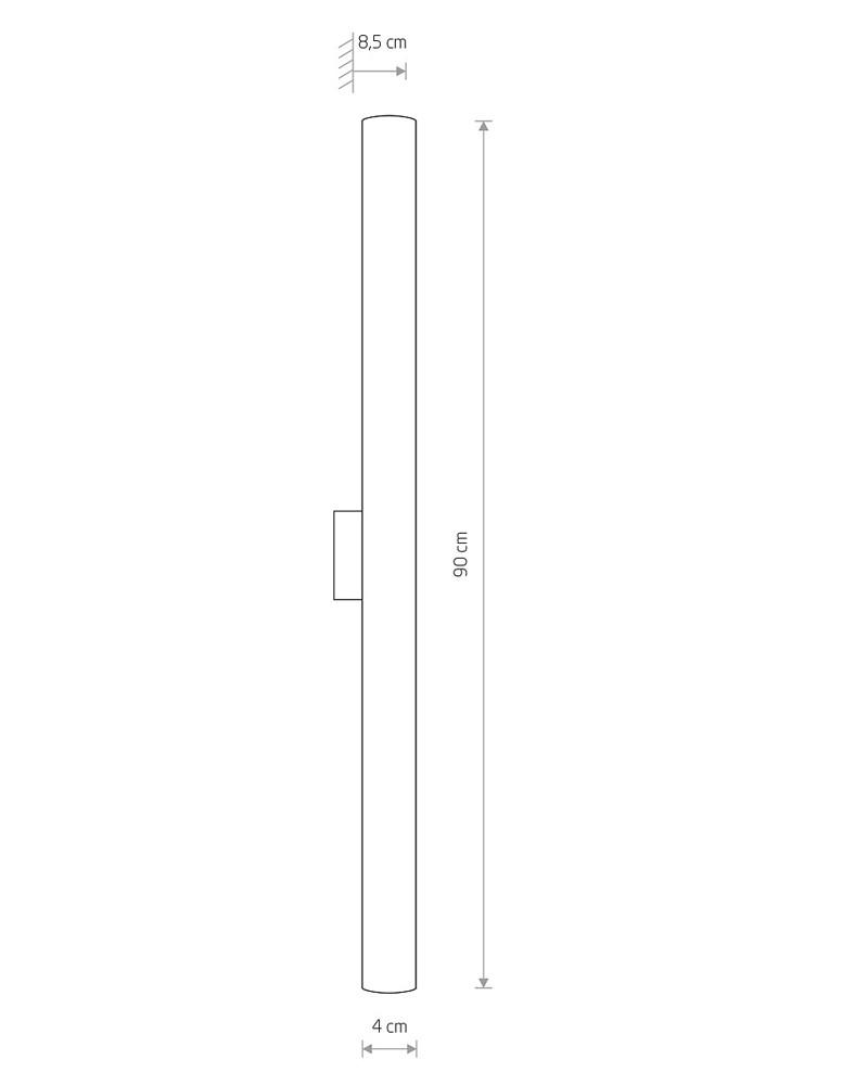 Светильник Nowodvorski 8120 Ice tube LED LED 1x18W 4000K 1750Lm IP44 (2229962925) - фото 4