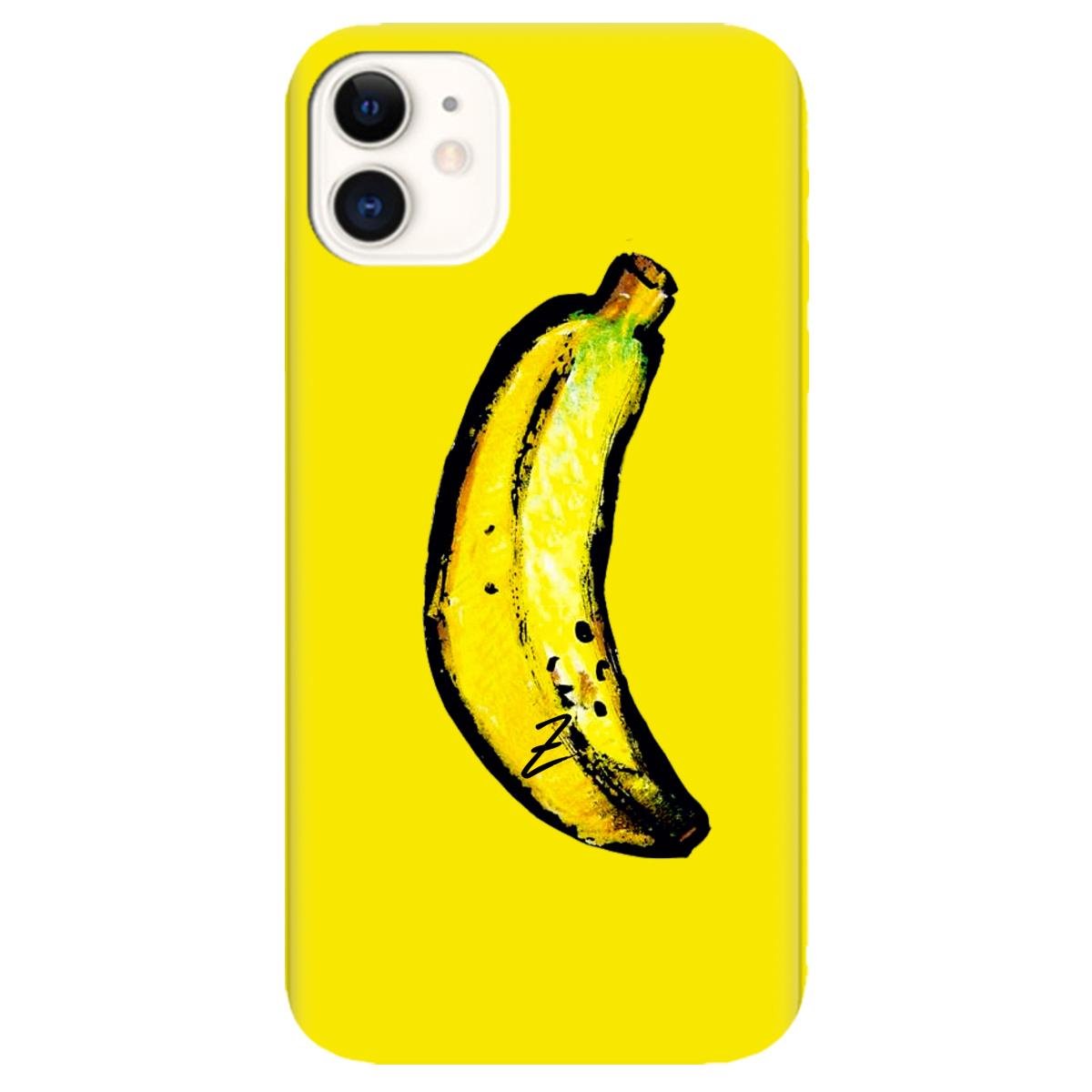 Силиконовый чехол Zorrov для Apple iPhone 11 Banana (12130050146072019)