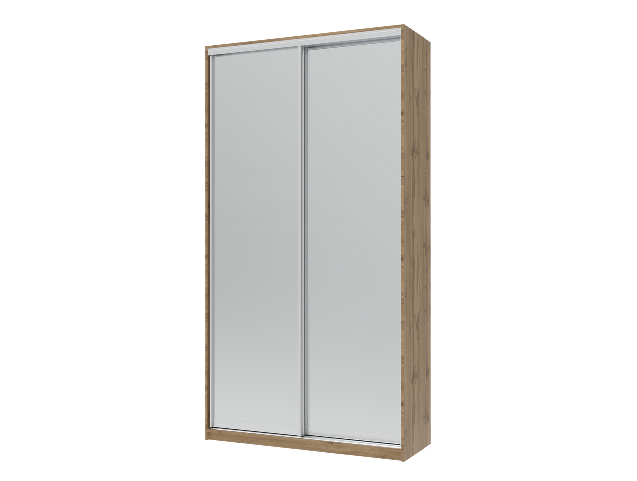 Шкаф-купе Doros Сити Лайт 2 зеркала 120х60х225 см Тахо (44900228)