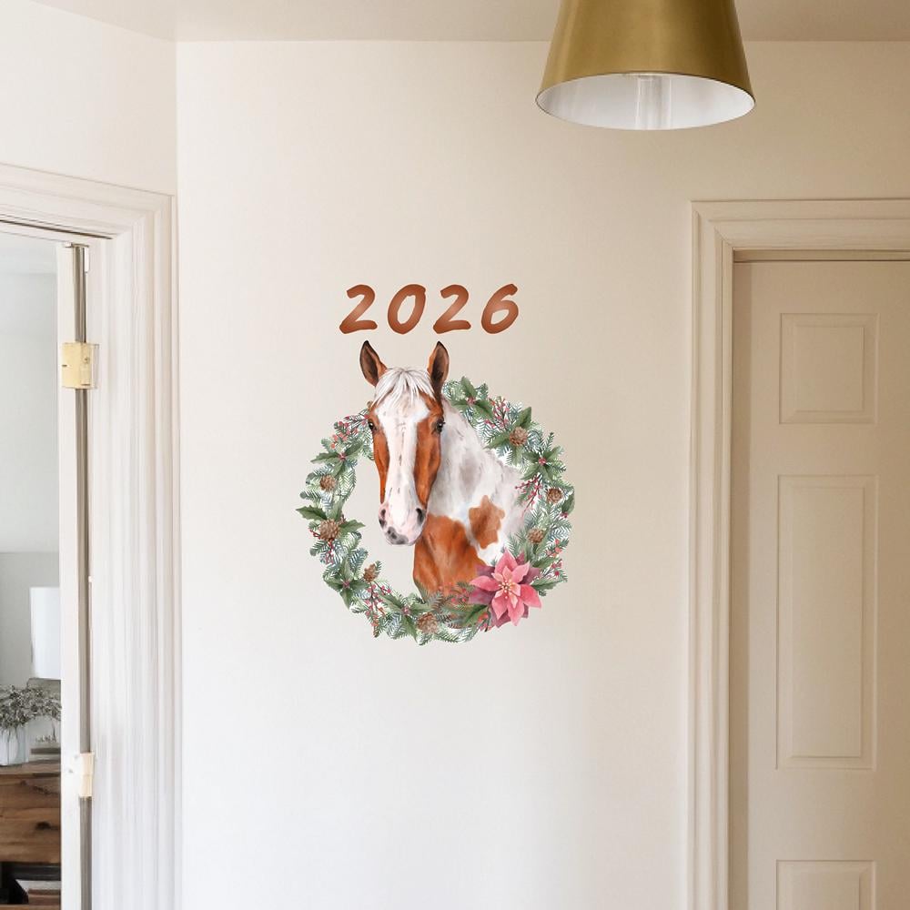 Декоративная наклейка LIPKO Символ Нового Года 2026 Лошадь (30091277)