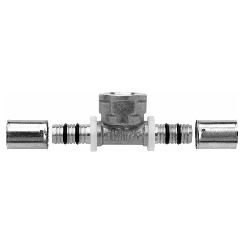 Тройник Rifeng TH2034 20х3/4"х20 мм В (AKD403)