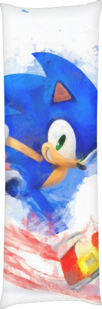 Подушка дакимакура Sonic 25 60х180 см (14100200)