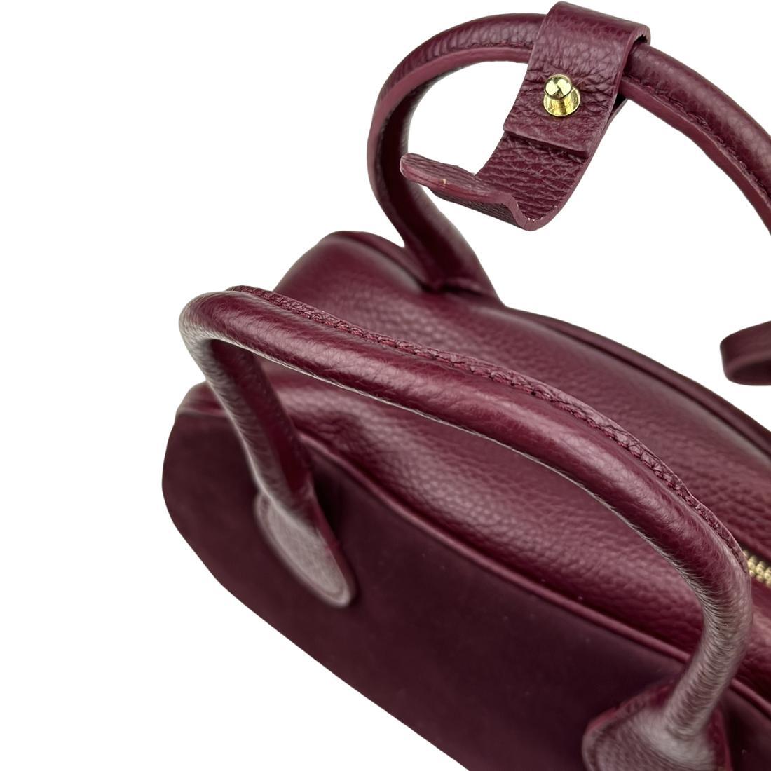 Женская сумка Royal Bag F-IT-3017BO замшевая Бордовый (8081) - фото 7 Женская сумка Royal Bag F-IT-3017BO замшевая Бордовый (8081) - фото 7