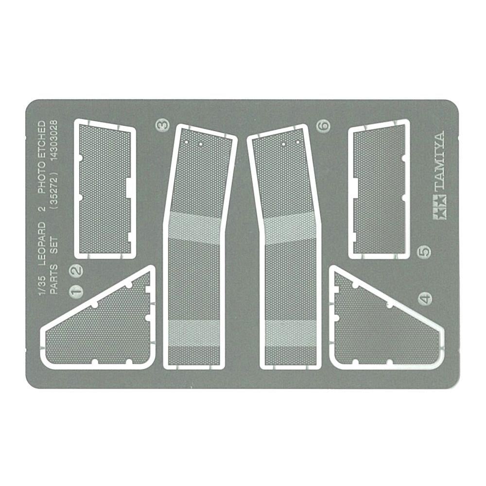 Дополнительный набор для модели танка 1:35 Tamiya Leopard 2 A5/A6 PE Parts Set