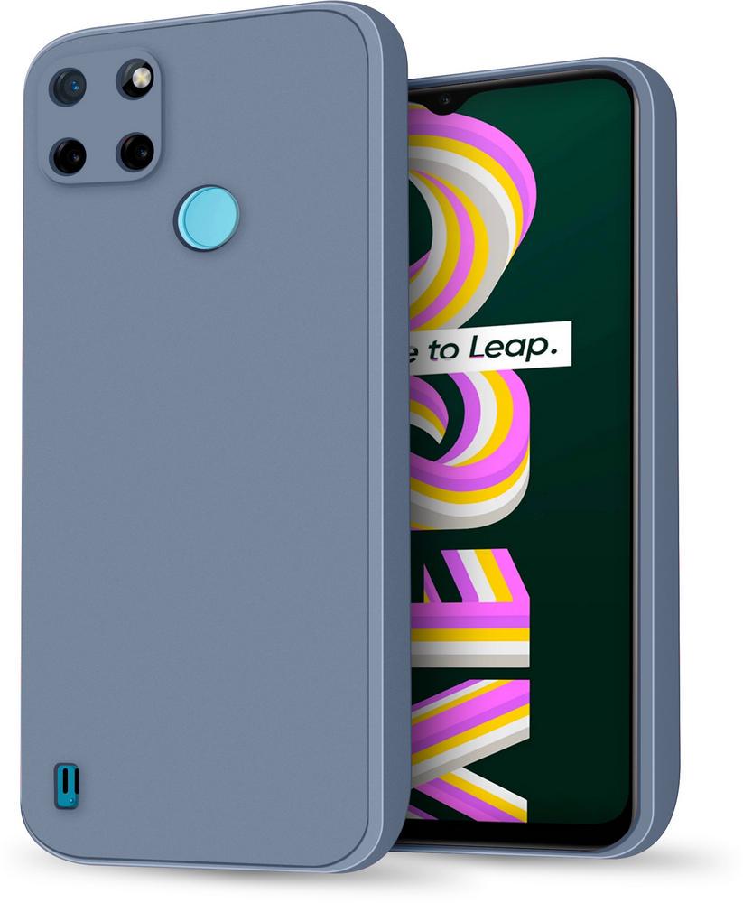 Силиконовый чехол HardCorner для Realme C21Y Gray Blue (29966-6D) Силиконовый чехол HardCorner для Realme C21Y Gray Blue (29966-6D)