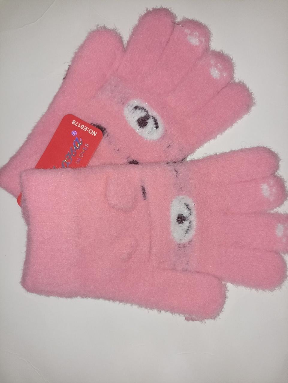Детские перчатки КОРОНА Е0130k one size Розовый Детские перчатки КОРОНА Е0130k one size Розовый