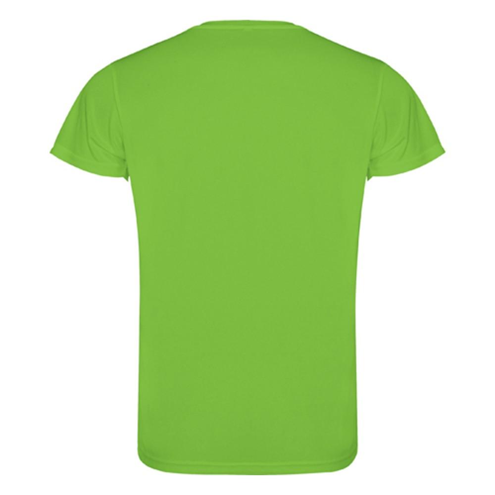Футболка мужская Roly Camimera для спорта M Лаймовый - фото 4