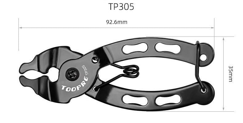 Пласкогубці для зняття велосипедного ланцюга Toopre TP-305 - фото 8 Пласкогубці для зняття велосипедного ланцюга Toopre TP-305 - фото 8
