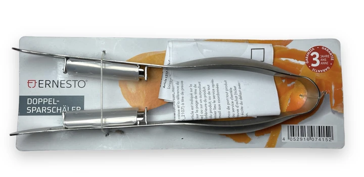 Ніж для чищення овочів двосторонній ERNESTO LID-10021 (4052916074152)