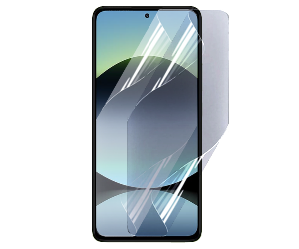 Противоударная гидрогелевая пленка Hydrogel Film для Xiaomi Redmi Note 14 4g Transparent (PL-3939)