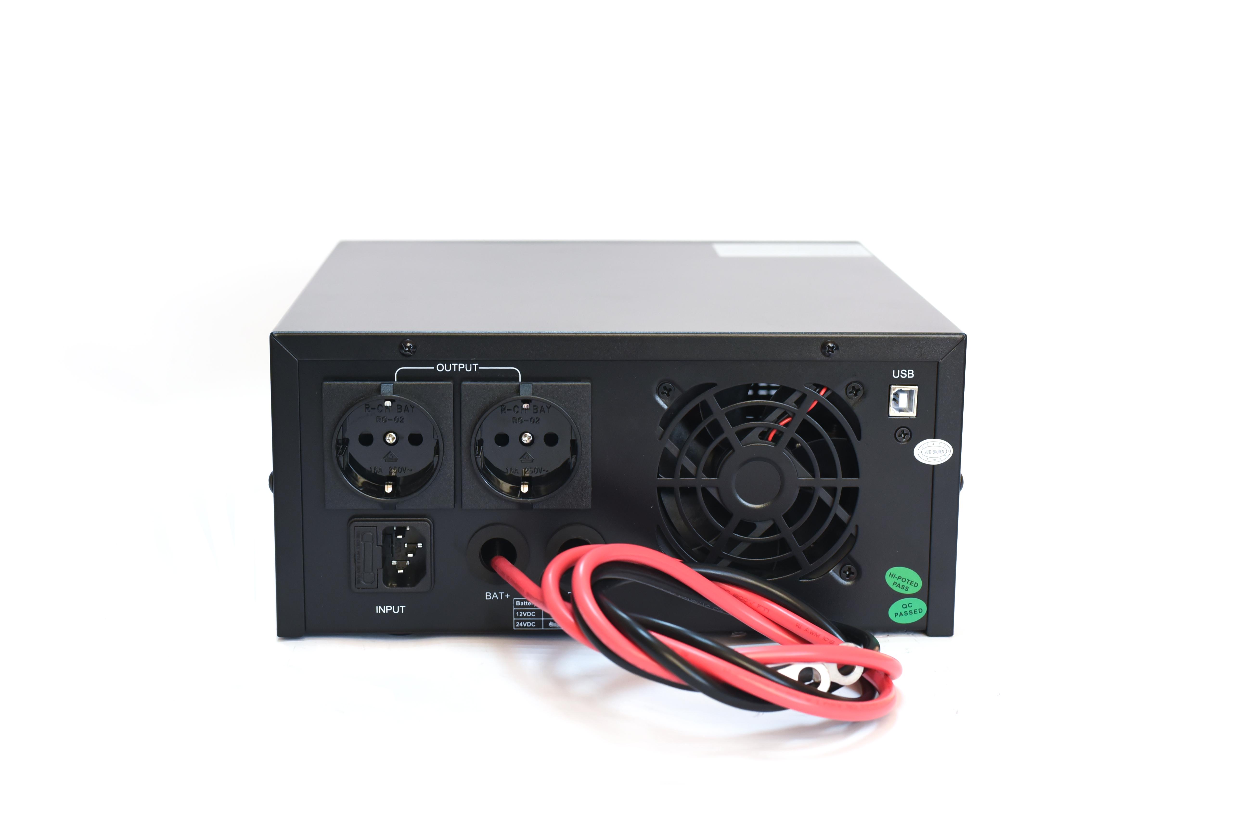 Джерело безперебійного живлення Nigas NGS-1024 з правильною синусоїдою 24 V 1000 Вт (1024) - фото 2 Джерело безперебійного живлення Nigas NGS-1024 з правильною синусоїдою 24 V 1000 Вт (1024) - фото 2