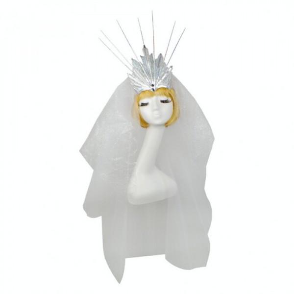 Декор на Хэллоуин Seta Корона Сияние с фатой (18-1046SL)