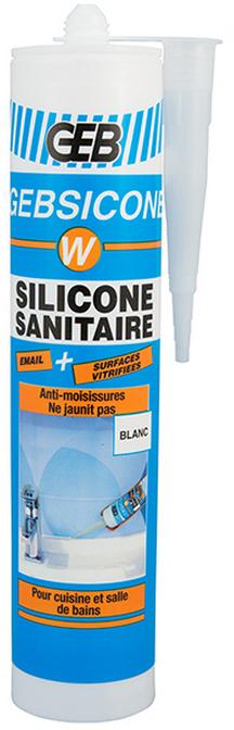 Силікон GEB з фунгiцидом W 310 мл Бiлий (AKD35927)