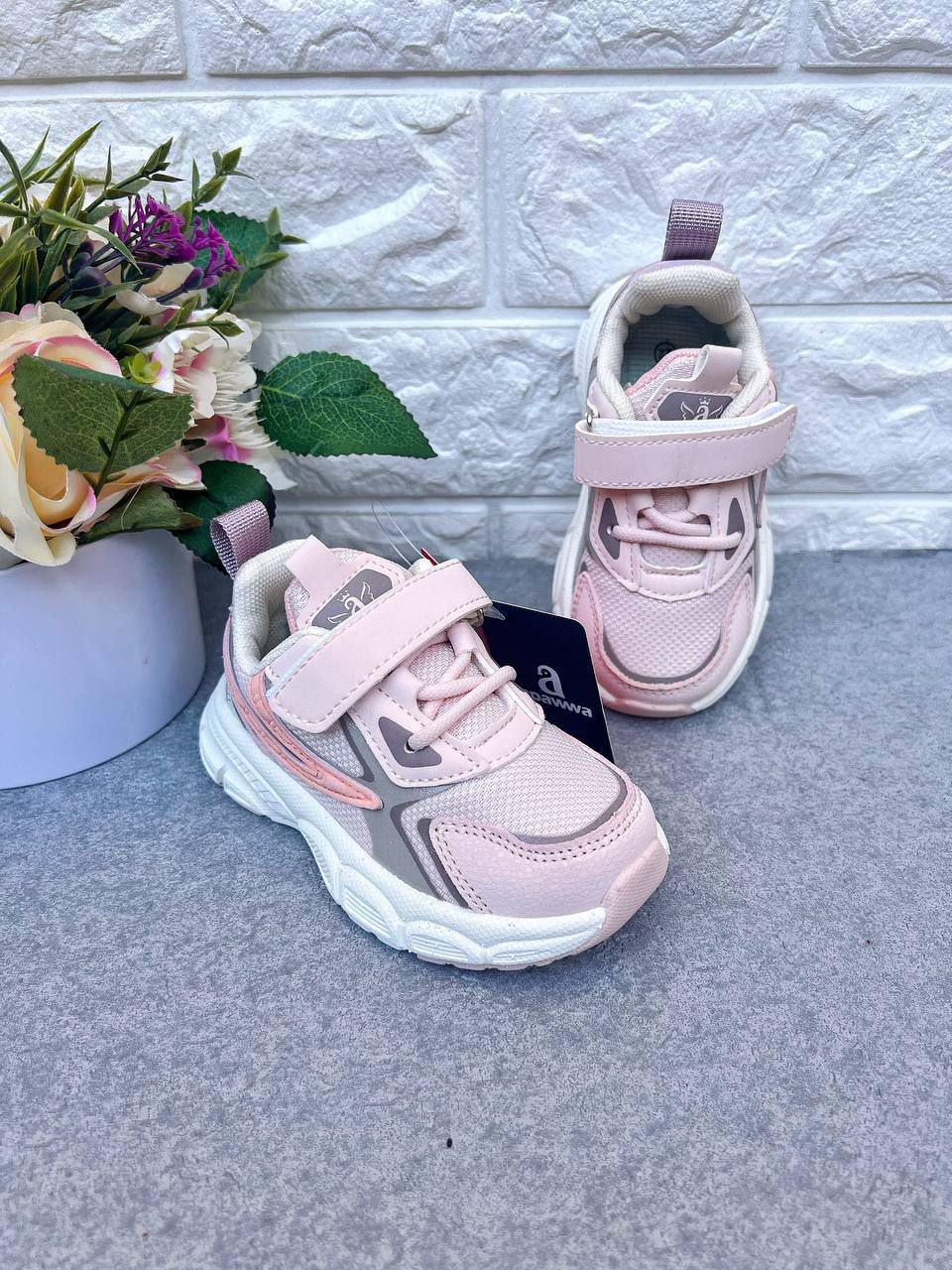 Кроссовки для девочки Apawwa 1541 р. 23 14,5 см Розовый (1541-1) Кроссовки для девочки Apawwa 1541 р. 23 14,5 см Розовый (1541-1)