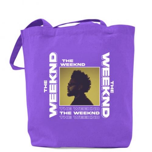 Шопер The Weeknd 41х37 см Фиолетовый (17537681-15-201612)