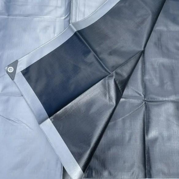 Тент від дощу Shadow Plandeka 260 г/м² 3х4 м Сірий (ТЕНТП00110) - фото 7