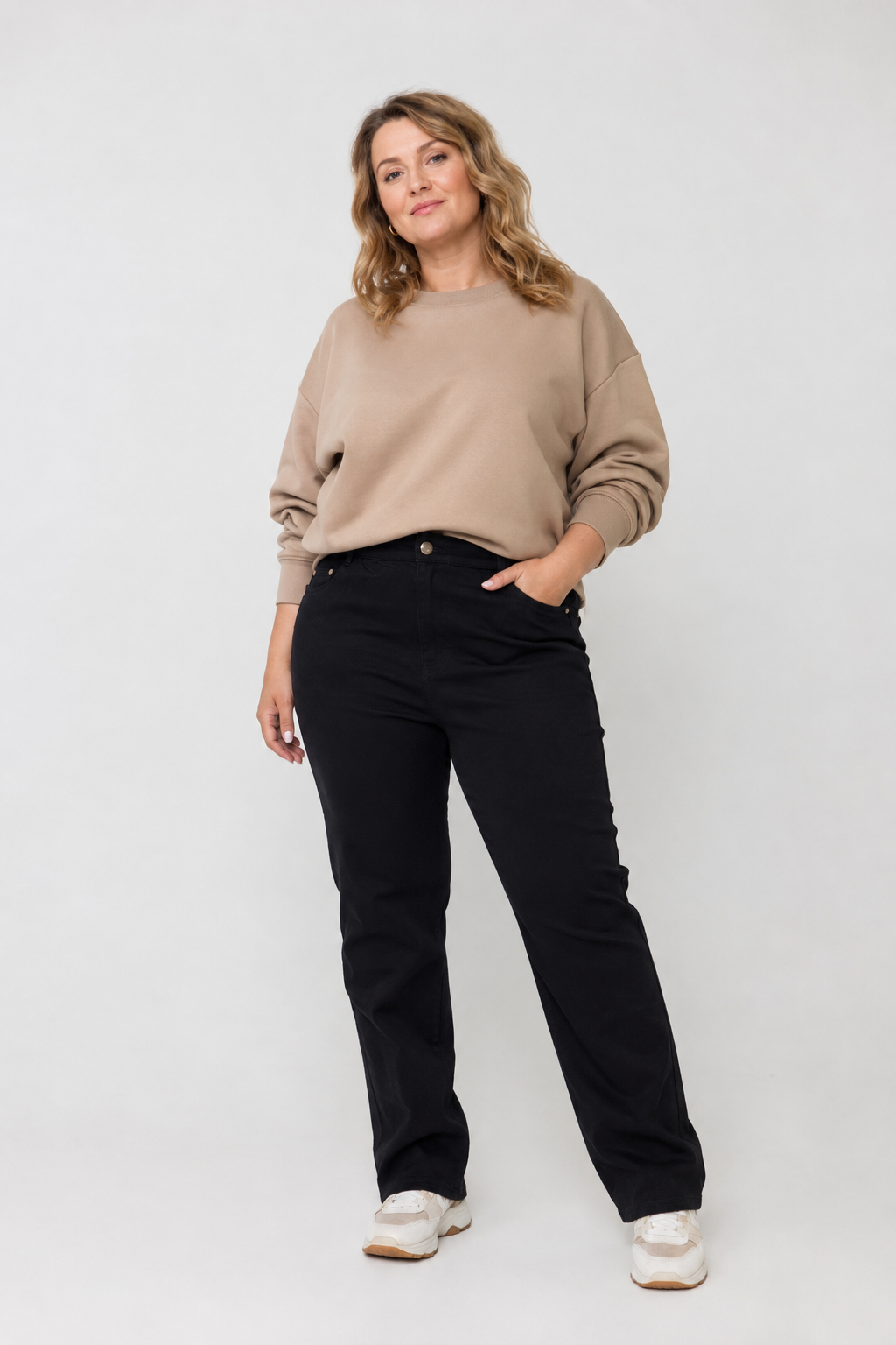 Джинсы женские Cherry Berry 3XL Черный (26127709) Джинсы женские Cherry Berry 3XL Черный (26127709)