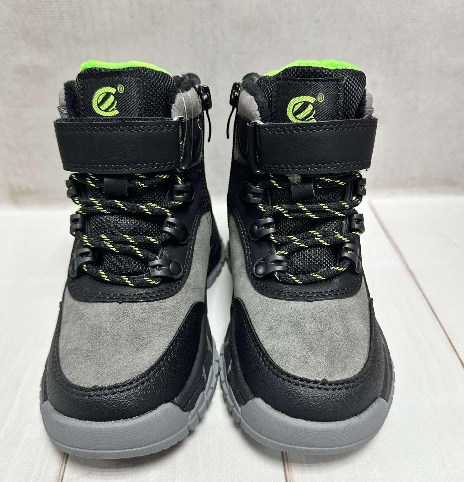 Черевики дитячі зимові на овчині Clibee р.29 19 см Сірий - фото 5 Черевики дитячі зимові на овчині Clibee р.29 19 см Сірий - фото 5