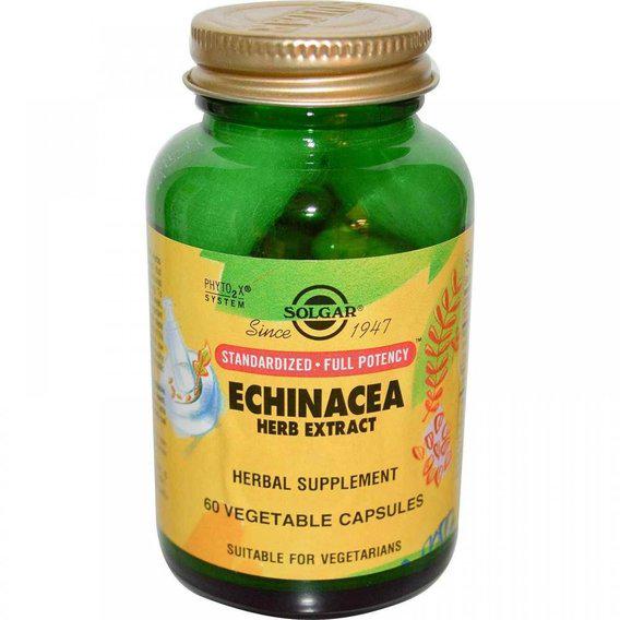 Ехінацея Solgar Echinacea Herb Extract 60 Veg Caps